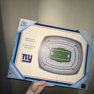 YouTheFan NFL New York Giants 5-Layer StadiumView 3D Wall Art MetLife NEW